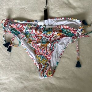 La Blanca Multicolor Paisley Bikini Bottom